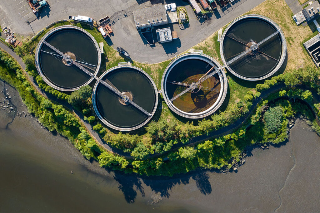 Recycled water plant